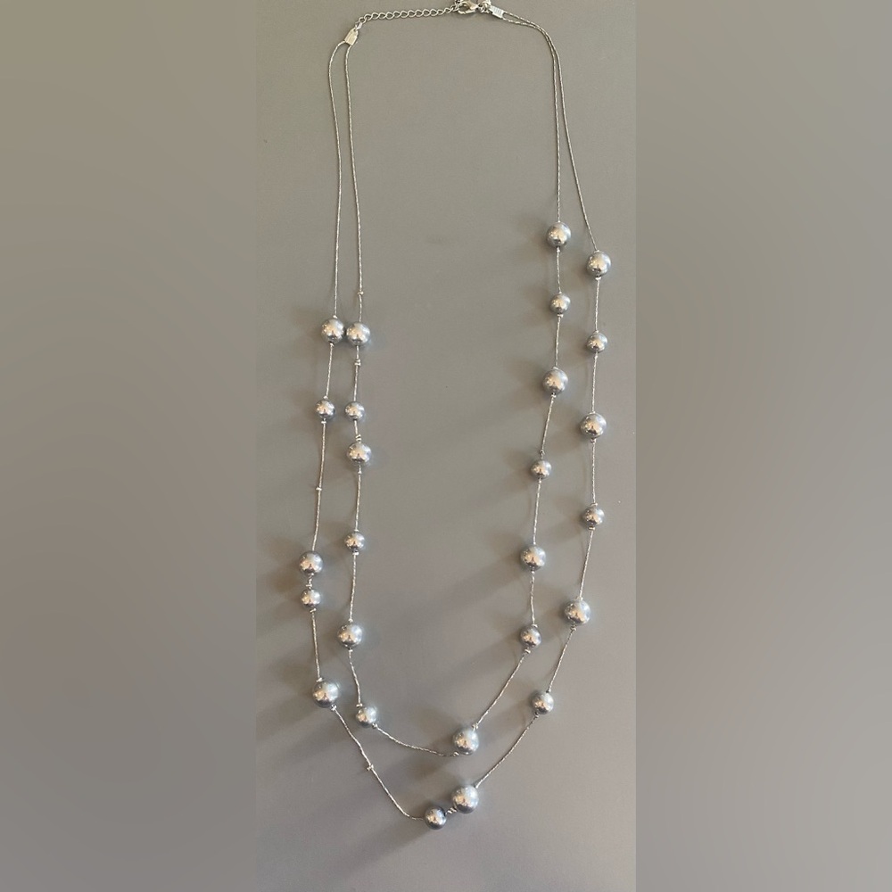🩶 Elegant Beaded Necklace 🩶